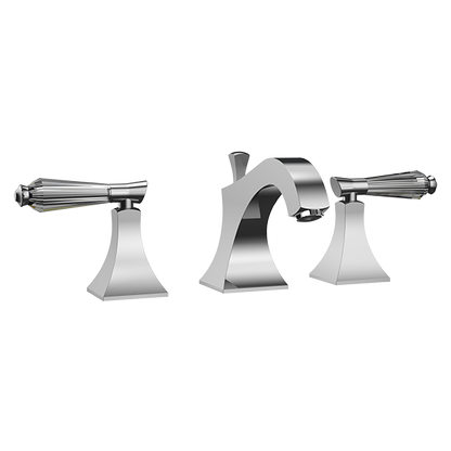Santec - Edo Crystal Widespread Lavatory Set