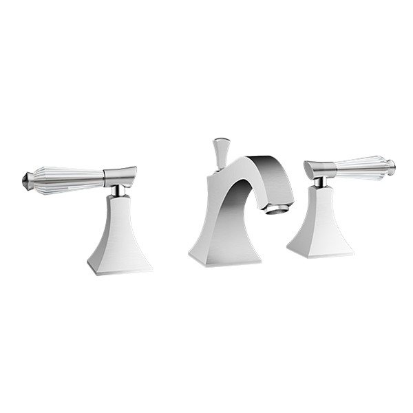 Santec - Edo Crystal Widespread Lavatory Set