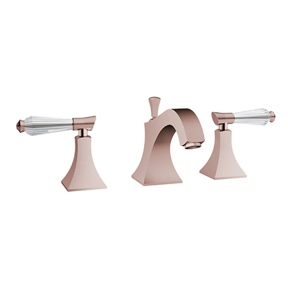 Santec - Edo Crystal Widespread Lavatory Set