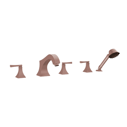 Santec - Edo Trim - Roman Tub Filler With Hand Shower