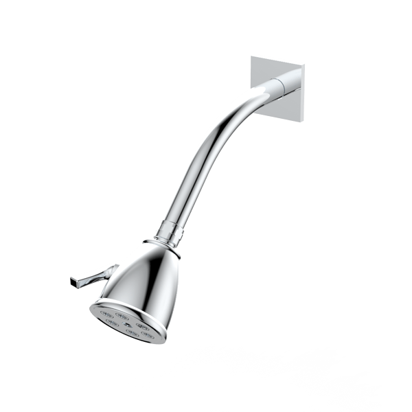 Santec - Standard 6 Port Showerhead With Arm And Flange