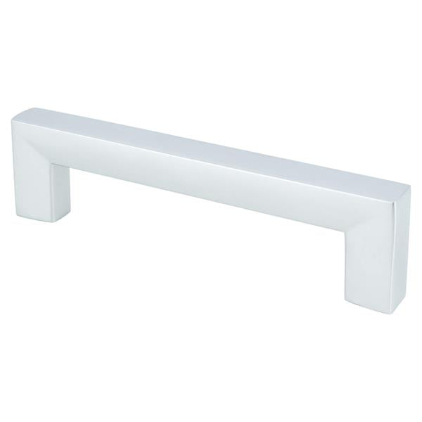 Berenson - Square 96mm CC Dull Chrome Pull