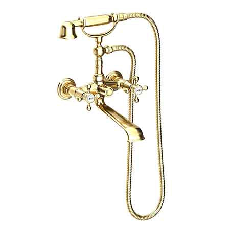 Newport Brass - Chesterfield Exposed Tub & Hand Shower Set - Wall Mount