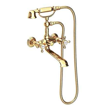 Newport Brass - Chesterfield Exposed Tub & Hand Shower Set - Wall Mount