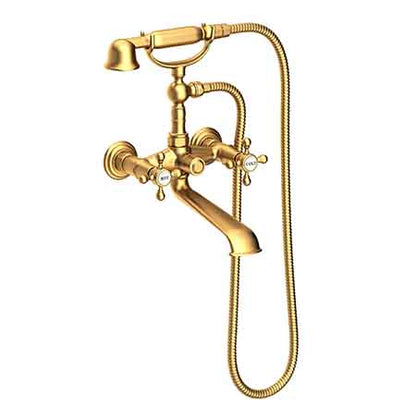 Newport Brass - Chesterfield Exposed Tub & Hand Shower Set - Wall Mount