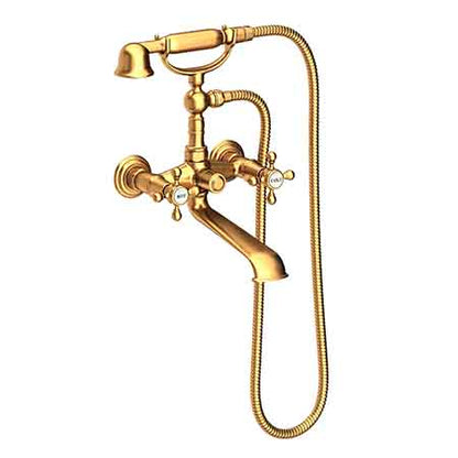 Newport Brass - Chesterfield Exposed Tub & Hand Shower Set - Wall Mount