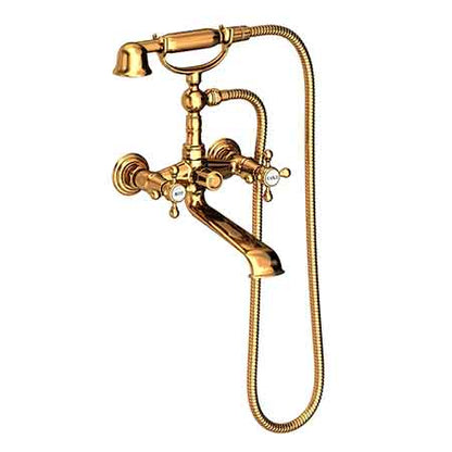 Newport Brass - Chesterfield Exposed Tub & Hand Shower Set - Wall Mount