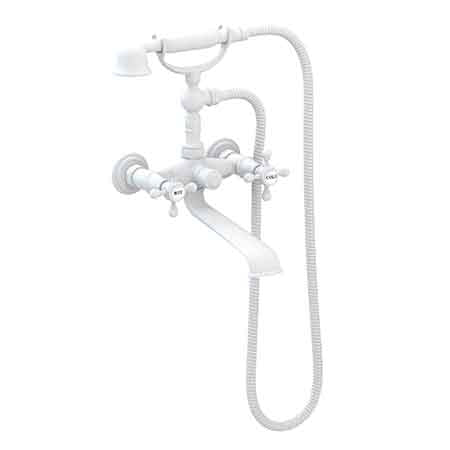 Newport Brass - Chesterfield Exposed Tub & Hand Shower Set - Wall Mount