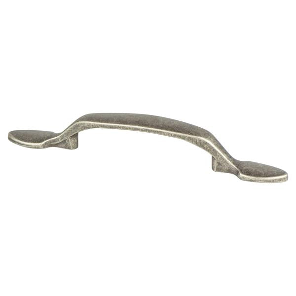 Berenson - Traditional Advantage Two 3 inch CC Weathered Nickel Spade End Pull