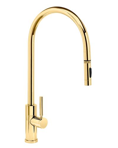 Waterstone - Modern Extended Reach Plp Pulldown Faucet - Toggle Sprayer