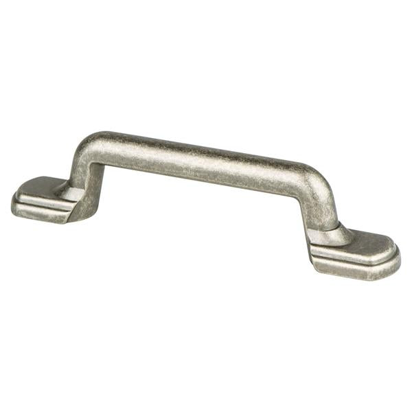 Berenson - Traditional Advantage Two 3 inch CC Weathered Nickel Rounded End Pull
