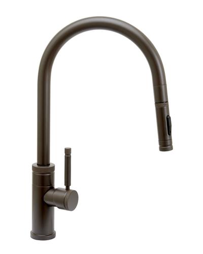 Waterstone - Industrial Plp Pulldown Faucet - Toggle Sprayer - Angled Spout