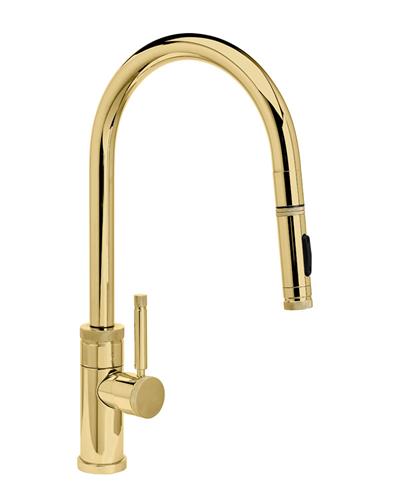 Waterstone - Industrial Plp Pulldown Faucet - Toggle Sprayer - Angled Spout