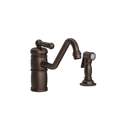 Newport Brass - Single Handle Kitchen Faucet With Side Spray