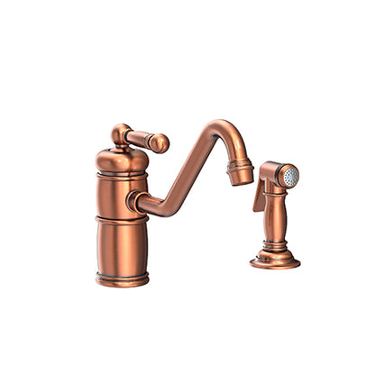 Newport Brass - Single Handle Kitchen Faucet With Side Spray