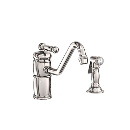 Newport Brass - Single Handle Kitchen Faucet With Side Spray