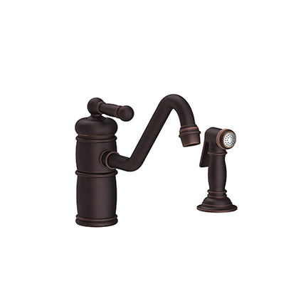 Newport Brass - Single Handle Kitchen Faucet With Side Spray