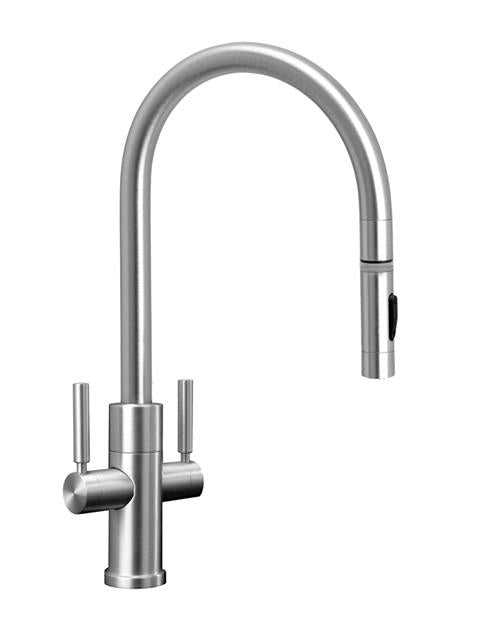 Waterstone - Modern 2 Handle Plp Pulldown Faucet - Toggle Sprayer