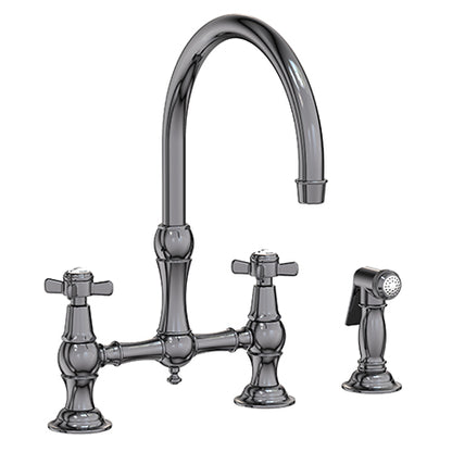 Newport Brass - Fairfield Kitchen Bridge Faucet with Side Spray