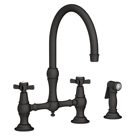 Newport Brass - Fairfield Kitchen Bridge Faucet with Side Spray