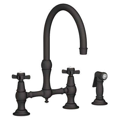 Newport Brass - Fairfield Kitchen Bridge Faucet with Side Spray
