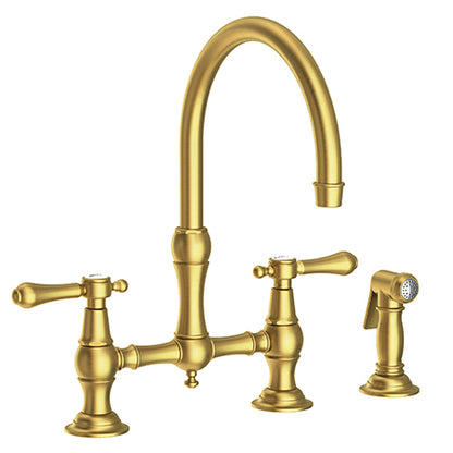 Newport Brass - Kitchen Bridge Faucet With Side Spray