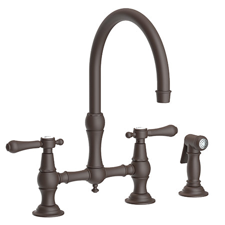 Newport Brass - Kitchen Bridge Faucet With Side Spray