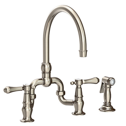 Newport Brass - Kitchen Bridge Faucet With Side Spray