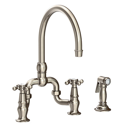 Newport Brass - Kitchen Bridge Faucet With Side Spray
