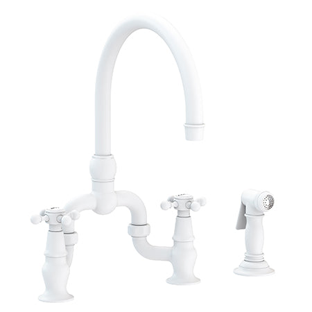 Newport Brass - Kitchen Bridge Faucet With Side Spray