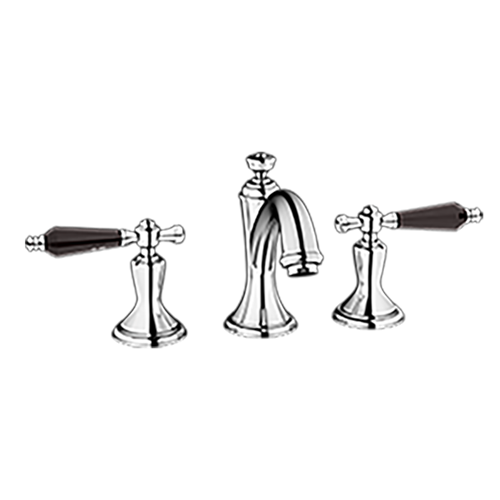 Santec - Klassica Crystal Widespread Lavatory Set