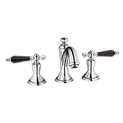 Santec - Klassica Crystal Widespread Lavatory Set