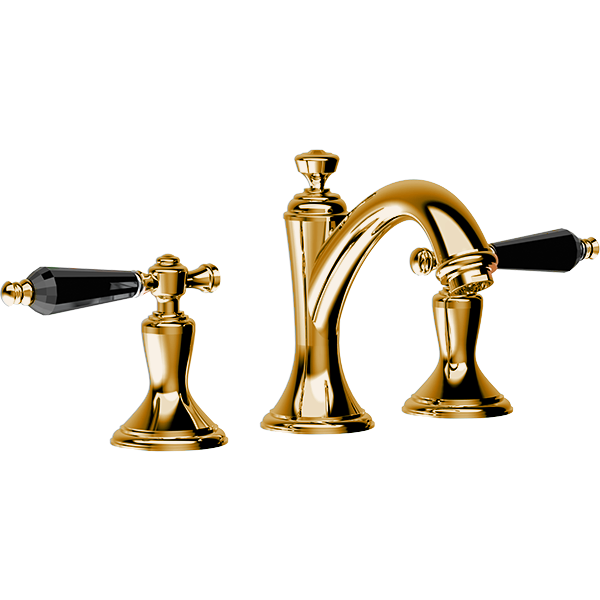 Santec - Klassica Crystal Widespread Lavatory Set