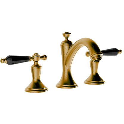 Santec - Klassica Crystal Widespread Lavatory Set