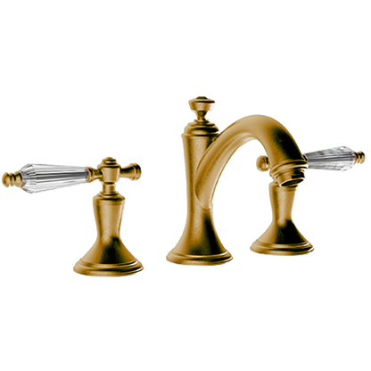 Santec - Klassica Crystal Widespread Lavatory Set