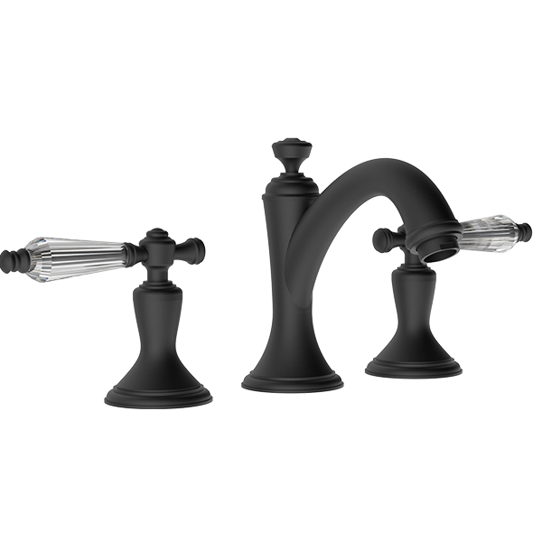 Santec - Klassica Crystal Widespread Lavatory Set