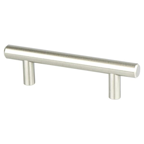 Berenson - Transitional Advantage Two 3 inch CC Brushed Nickel T-Bar Pull