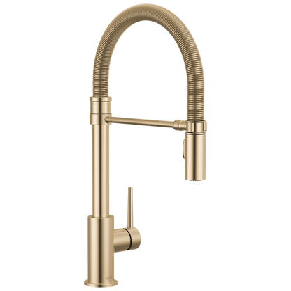 Delta - Trinsic Single-Handle Pull-Down Spring Kitchen Faucet