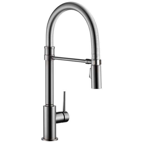 Delta - Trinsic Single-Handle Pull-Down Spring Kitchen Faucet