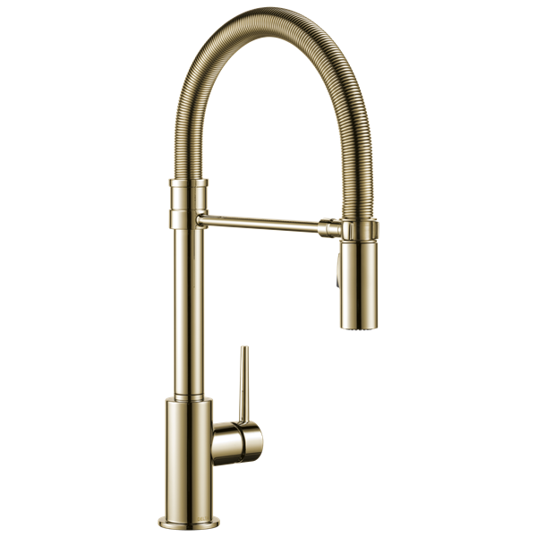 Delta - Trinsic Single-Handle Pull-Down Spring Kitchen Faucet