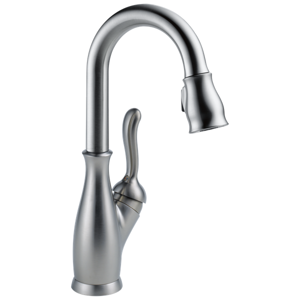 Delta - Leland Single Handle Pull-Down Bar / Prep Faucet