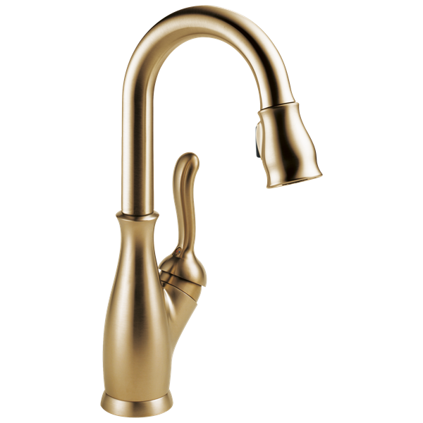 Delta - Leland Single Handle Pull-Down Bar / Prep Faucet