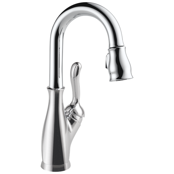 Delta - Leland Single Handle Pull-Down Bar / Prep Faucet