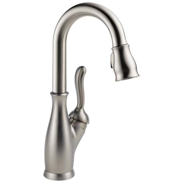 Delta - Leland Single Handle Pull-Down Bar / Prep Faucet