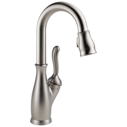 Delta - Leland Single Handle Pull-Down Bar / Prep Faucet