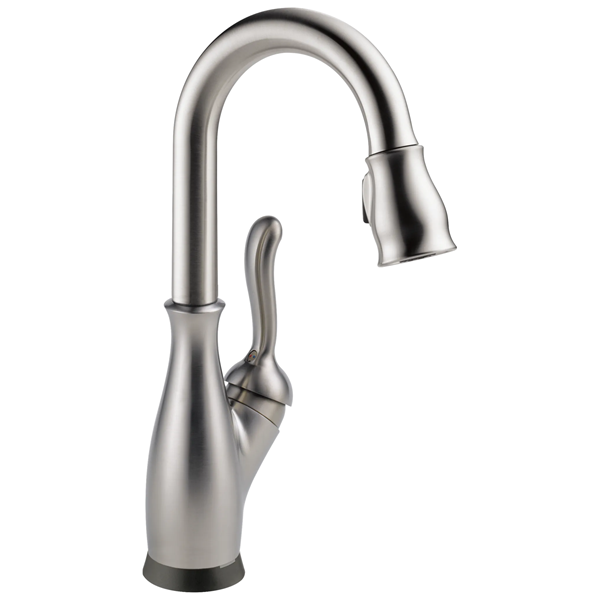 Delta - Leland Single Handle Pull-Down Bar / Prep Faucet With Touch2O Technology