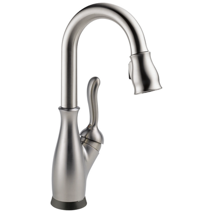 Delta - Leland Single Handle Pull-Down Bar / Prep Faucet With Touch2O Technology