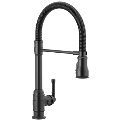 Delta - Broderick Single Handle Pull-Down Kitchen Faucet With Spring Spout