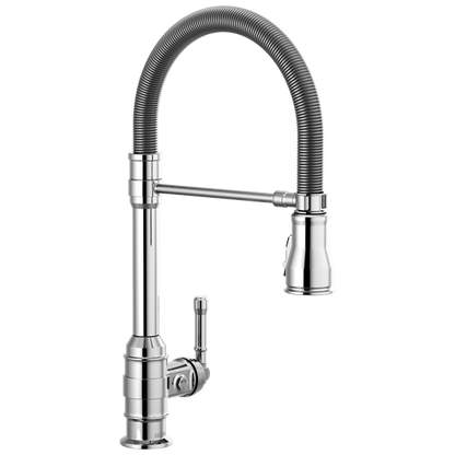 Delta - Broderick Single Handle Pull-Down Kitchen Faucet With Spring Spout