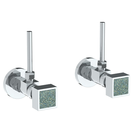 Watermark - Jem Lavatory Angle Stop Kit -1/2 Inch Compression X 3/8 Inch Od Compression